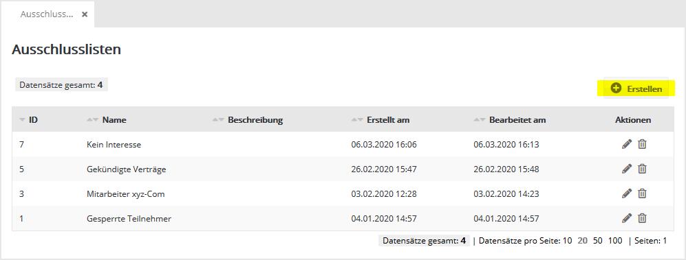 Abonnentenlisten in unsere Mailinglösung Abonnentenlisten in unsere Mailinglösung